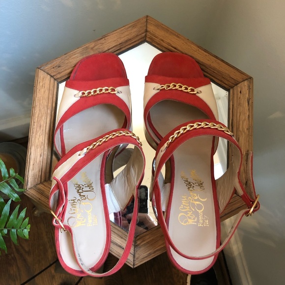 Vintage Rosalina Ferragamo Schiavone Sandals❣️ - Picture 3 of 10